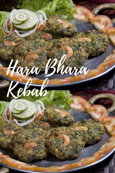 Hara Bhara Kebab gets its name and colour from the healthy spinach in it. It is very easy to prepare and contains abundance of Vitamin E and Folic Acid.