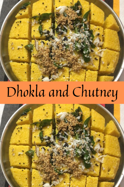 Dhokla and Chutney