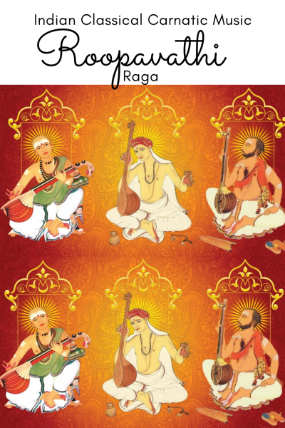 Roopavathi is the 12th of Melakarta Raga and 6th of the Netra Chakra. It is one of the ragas called in the same name, in the Muthuswami Dikshitar School of Carnatic Music.