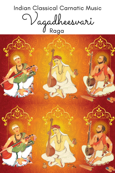 Vagadheeswari is the 34th of Melakarta Raga and 4th of the Rutu/Ritu Chakra. It is called Bhogachhayanata in Muthuswami Dikshitar school of Carnatic music.
