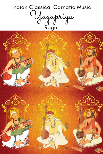Yagapriya is the 31st of Melakarta Raga and 1st of the Rutu/Ritu Chakra. It is called Kalavati in Muthuswami Dikshitar school of Carnatic music.