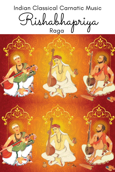 Rishabhapriya is the 62nd of Melakarta Raga and 2nd of the Rudra Chakra. It is called Ratipriya  in Muthuswami Dikshitar school of Carnatic music.