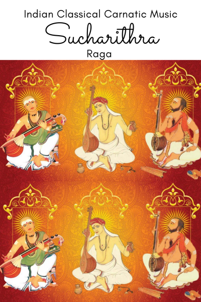Sucharitra/Sucharitha is the 67th of Melakarta Raga and 1st of the Aditya Chakra. It is called Santana Manjari  in Muthuswami Dikshitar school of Carnatic music.