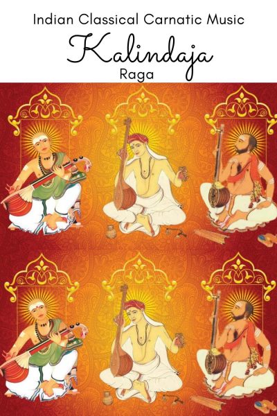 Kalindaja is the janya raga of the 14th Melakarta raga Vakulabharanam