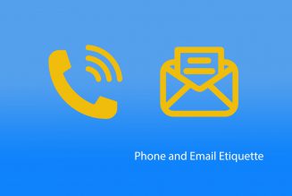 Phone and Email Etiquette