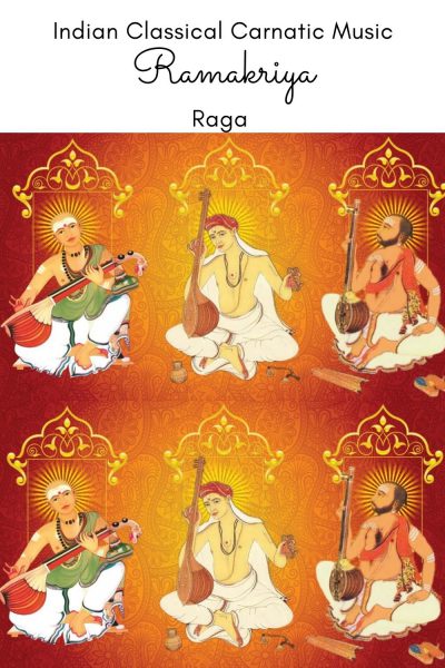 Ramakriya is the janya raga of the 15th Melakarta raga Mayamalava Gowla