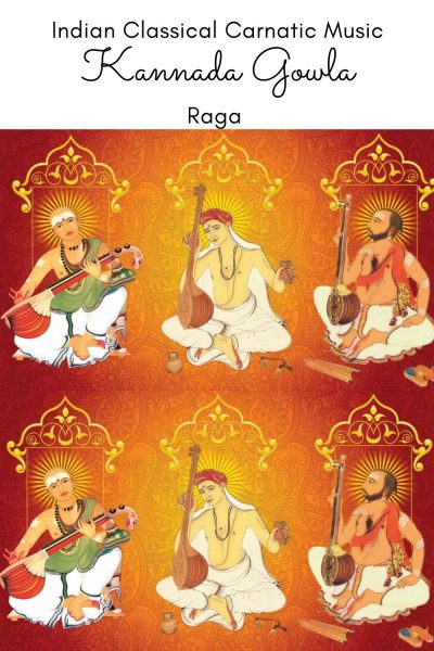 Kannada Gowla is the janya raga of the Janya Raga of 22nd Melakarta Raga Kharaharapriya