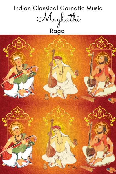 Maghathi is the janya raga of the 31st Melakarta Raga Vagadeeshwari/Bhogachaya Nattai
