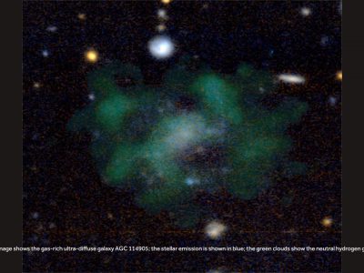 New Dark-Matter-Free Galaxy